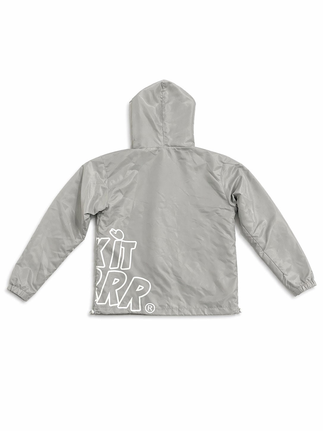 Nylon Jacket - Grey – Mek It Rrrr