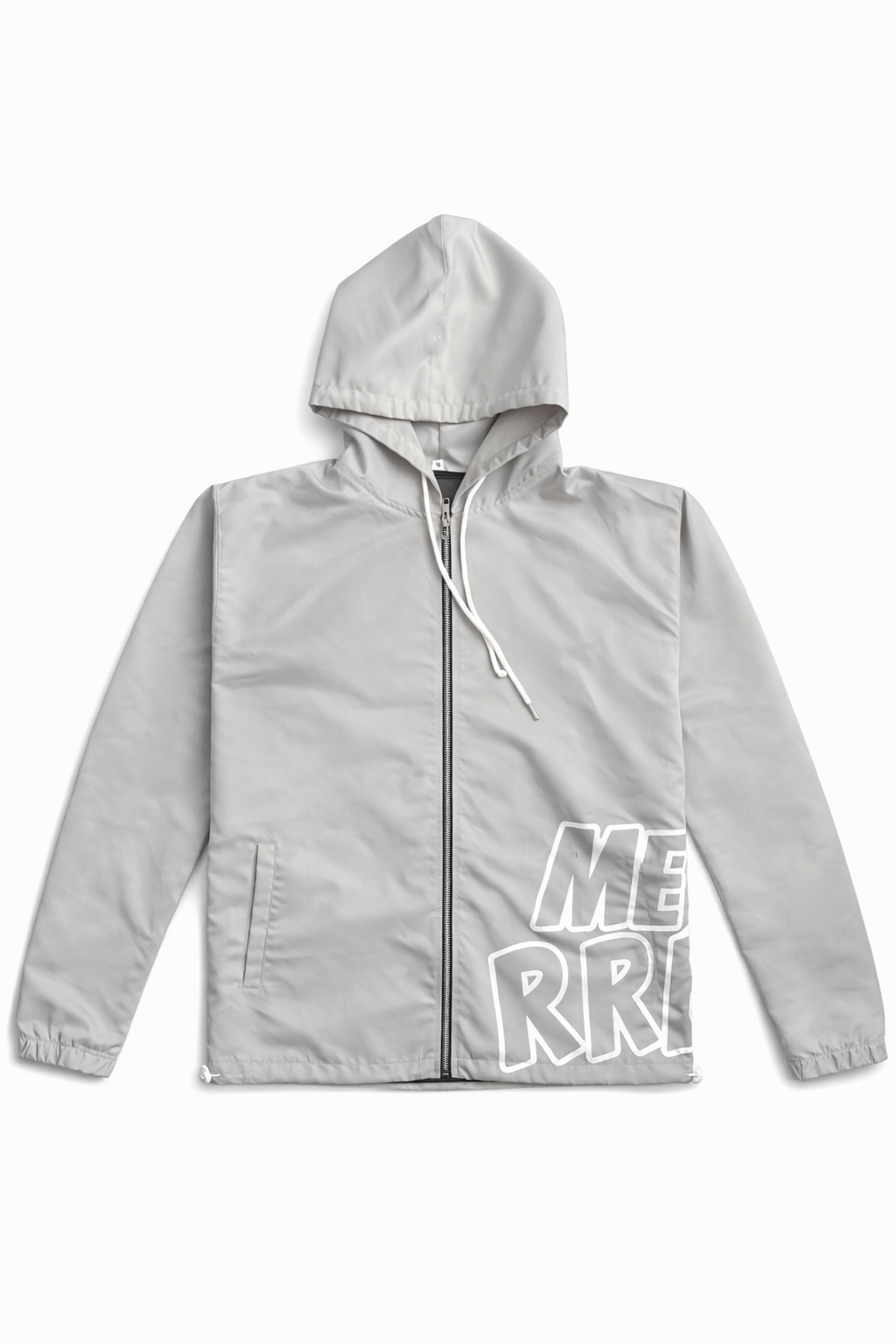 Nylon Jacket - Grey – Mek It Rrrr